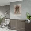 Doorway and Wall Painting by Juanita Donahoo Poster