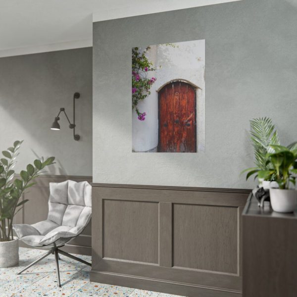 101894-149.jpg House With Pink Flowers Poster