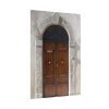 101894-157.jpg Arched Wooden Door, Architecture Poster