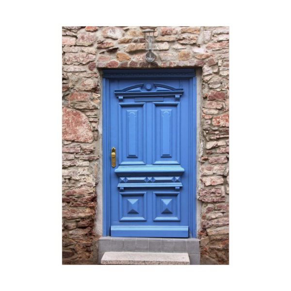101894-160.jpg Blue Door Poster