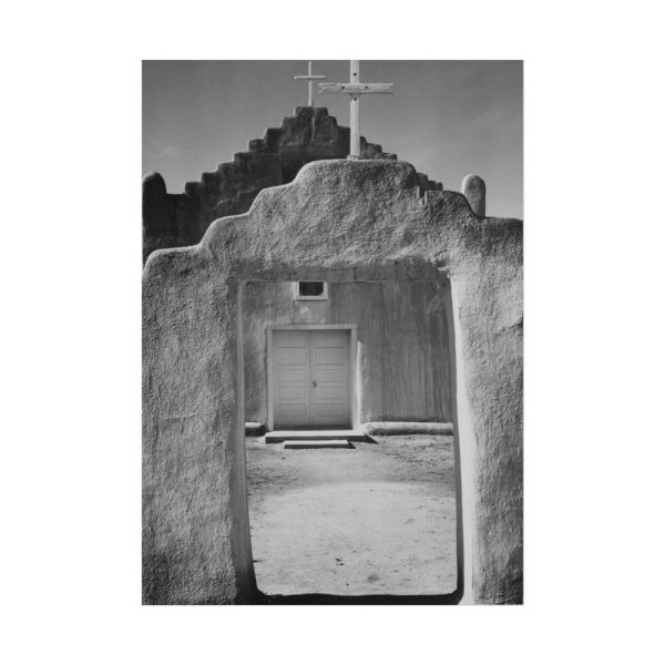 101894-165.jpg Church, Taos Poster