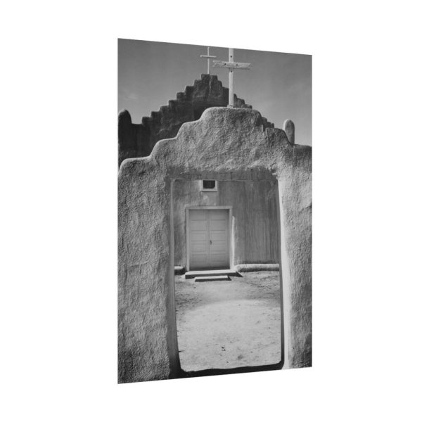 101894-167.jpg Church, Taos Poster