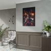 101894-19.jpg Deer Elegantly Attired Poster