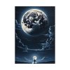 101894-190.jpg Full Moon Rising Poster
