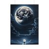 101894-191.jpg Full Moon Rising Poster
