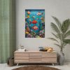 Whimsical Assortment Of Marine Life Poster