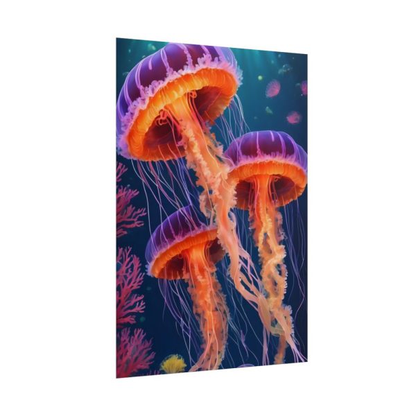 Jellyfish Fantasy Underwater Poster