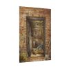 101894-72.jpg Brick Wall with Open Door and Shovel by Elizabeth Murray Poster