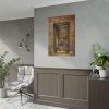 101894-74.jpg Brick Wall with Open Door and Shovel by Elizabeth Murray Poster