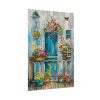 101894-92.jpg Whimsical Flowery Door Poster