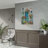101894-94.jpg Whimsical Flowery Door Poster