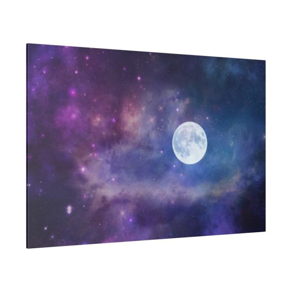 82227-16.jpg Moon Cosmos Stars Sky Standard Canvas