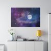 82227-19.jpg Moon Cosmos Stars Sky Standard Canvas