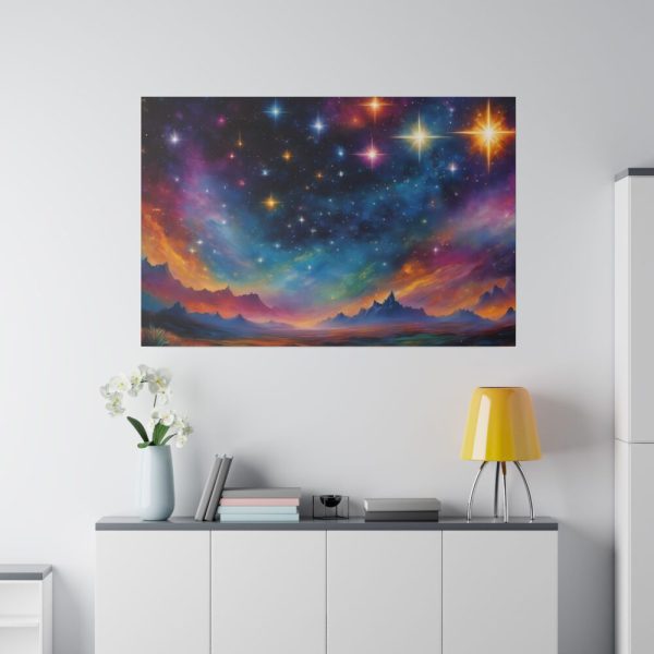 82227-23.jpg Fantasy Landscape Starry Sky Standard Canvas