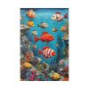 82237-1.jpg Whimsical Assortment Of Marine Life Standard Canvas