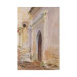 Arched Doorway by John Singer Sargent Standard Canvas - Image 2