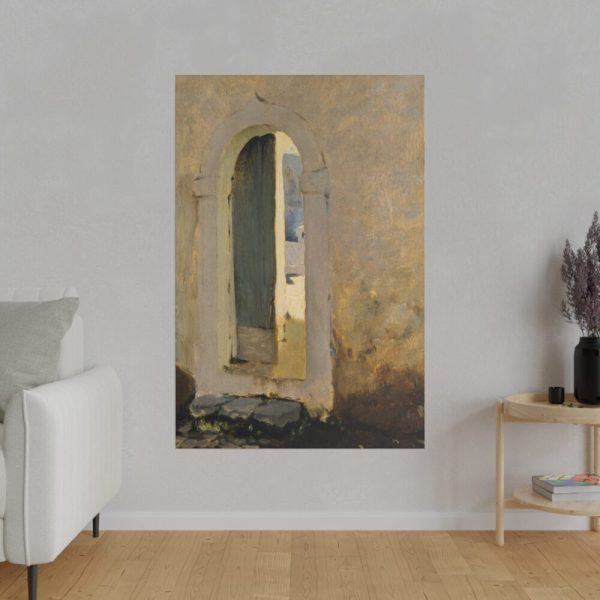82237-22.jpg Open Doorway, Morocco by John Singer Sargent Standard Canvas