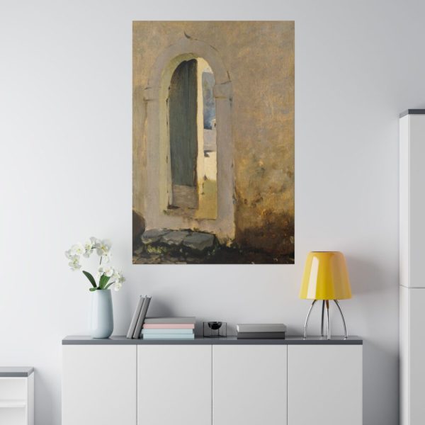 82237-23.jpg Open Doorway, Morocco by John Singer Sargent Standard Canvas