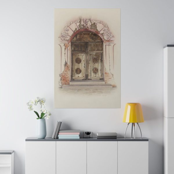 82237-31.jpg Doorway and Wall Painting by Juanita Donahoo Standard Canvas