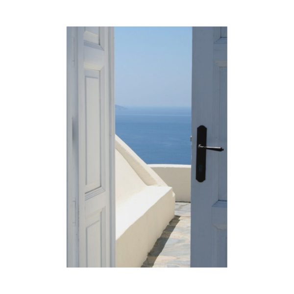 82237-33.jpg Door Opening to Sea View Standard Canvas