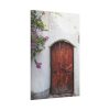 82237-36.jpg House With Pink Flowers Standard Canvas