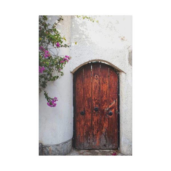 82237-37.jpg House With Pink Flowers Standard Canvas