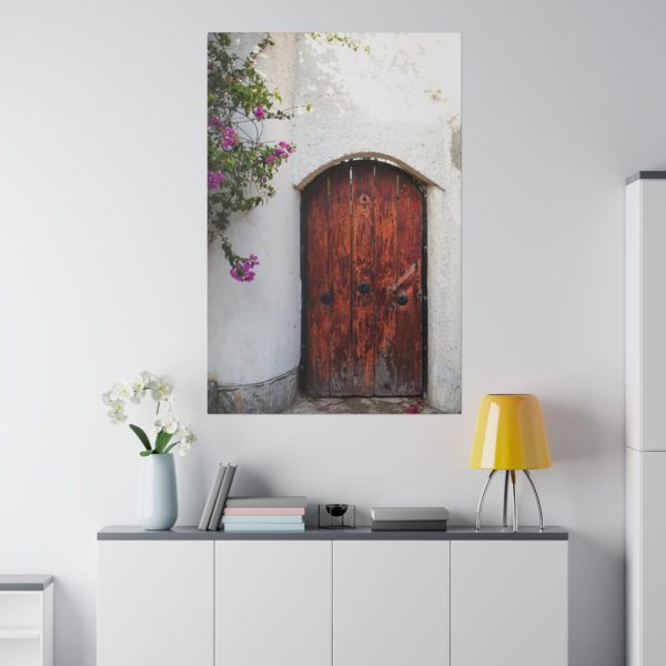 82237-39.jpg House With Pink Flowers Standard Canvas