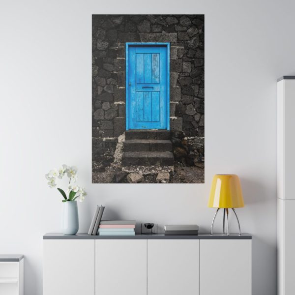 82237-43.jpg Blue Old Doors Standard Canvas