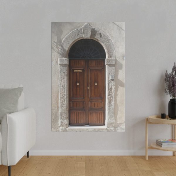 82237-46.jpg Arched Wooden Door, Architecture Standard Canvas