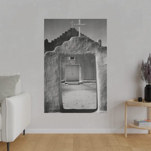 82237-54.jpg Church, Taos Standard Canvas