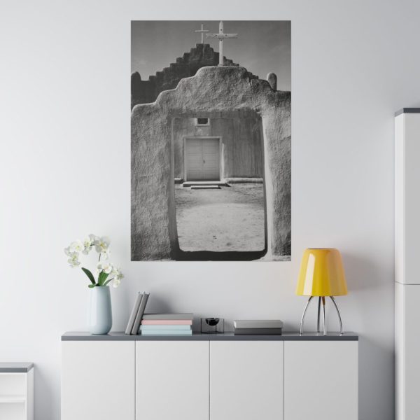 82237-55.jpg Church, Taos Standard Canvas
