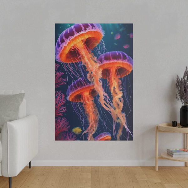 Jellyfish Fantasy Underwater Standard Canvas