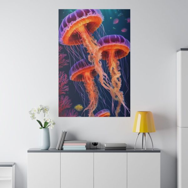 Jellyfish Fantasy Underwater Standard Canvas