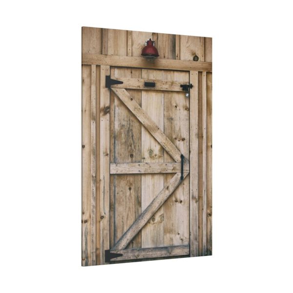 82237-8.jpg A Wooden Barn Door Standard Canvas