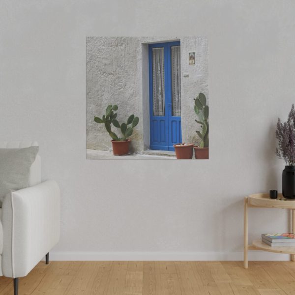 82240-22.jpg Old Blue Door Standard Canvas