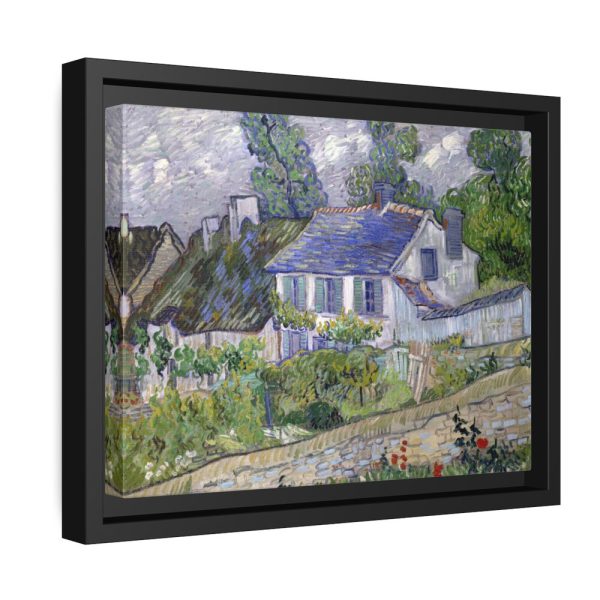88280-1.jpg Vincent van Gogh's Houses at Auvers Framed Canvas