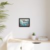 88280-13.jpg Watercolor Whales Under The Sea Framed Canvas