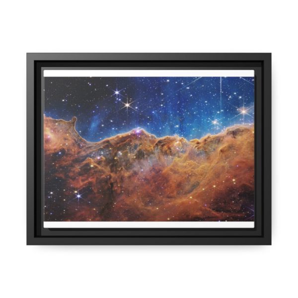 88280-15.jpg Cosmic Cliffs in the Carina Nebula Framed Canvas