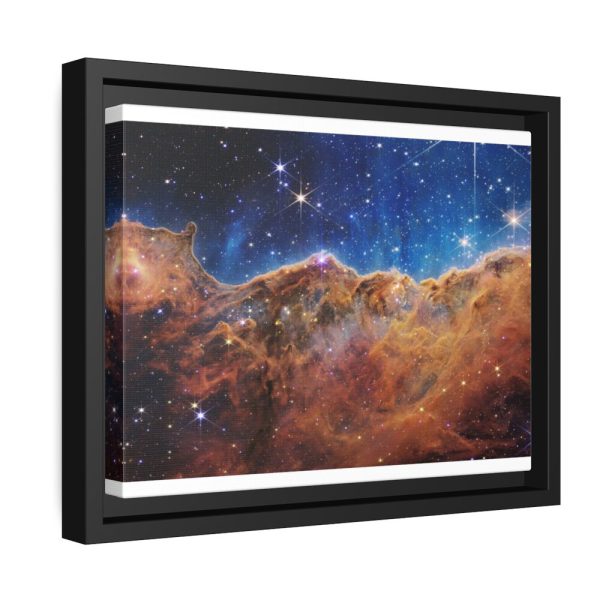 88280-16.jpg Cosmic Cliffs in the Carina Nebula Framed Canvas