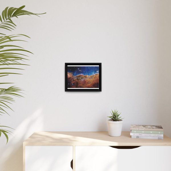 88280-18.jpg Cosmic Cliffs in the Carina Nebula Framed Canvas