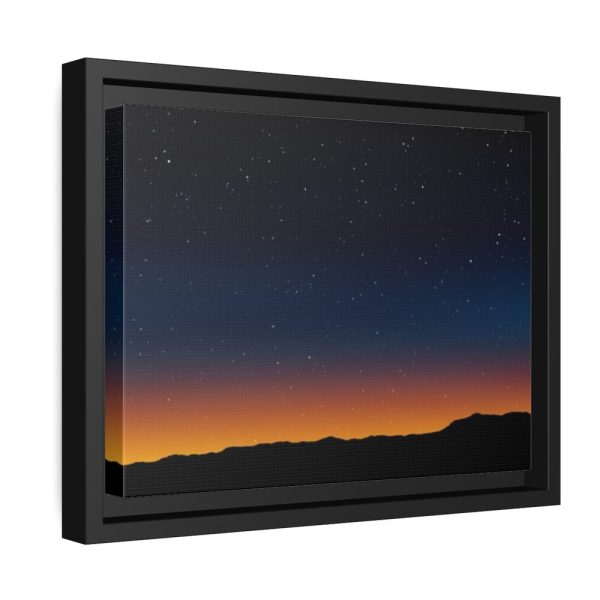 88280-21.jpg Stars in Night Sky Framed Canvas