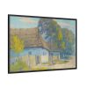 88289-100.jpg Village Motif by Lajos Csordák Framed Canvas
