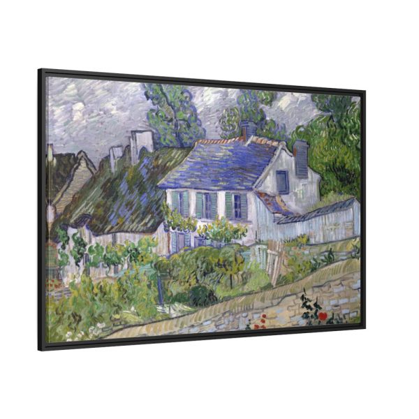 88289-105.jpg Vincent van Gogh's Houses at Auvers Framed Canvas