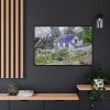 88289-109.jpg Vincent van Gogh's Houses at Auvers Framed Canvas