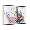 Rooftops and Trees by Charles Demuth Framed Canvas