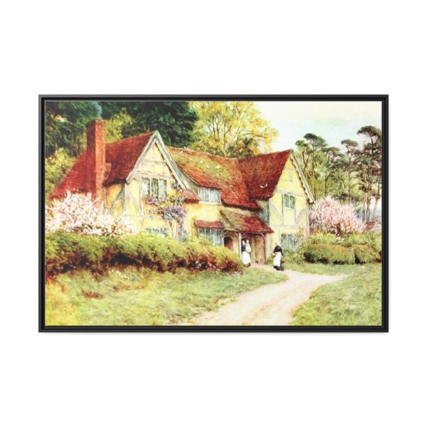 88289-126.jpg Country Cottage II Framed Canvas