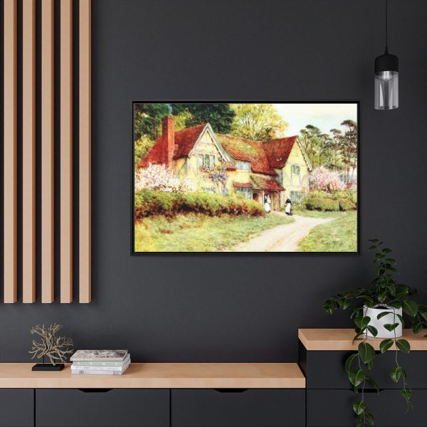 88289-129.jpg Country Cottage II Framed Canvas