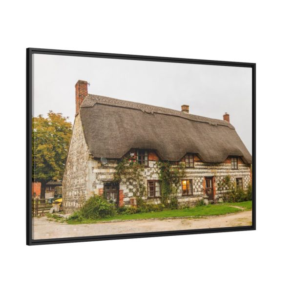 88289-15.jpg Cozy Country Cottage Framed Canvas