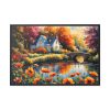 88289-151.jpg Riverside Cottage Framed Canvas