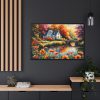 88289-154.jpg Riverside Cottage Framed Canvas